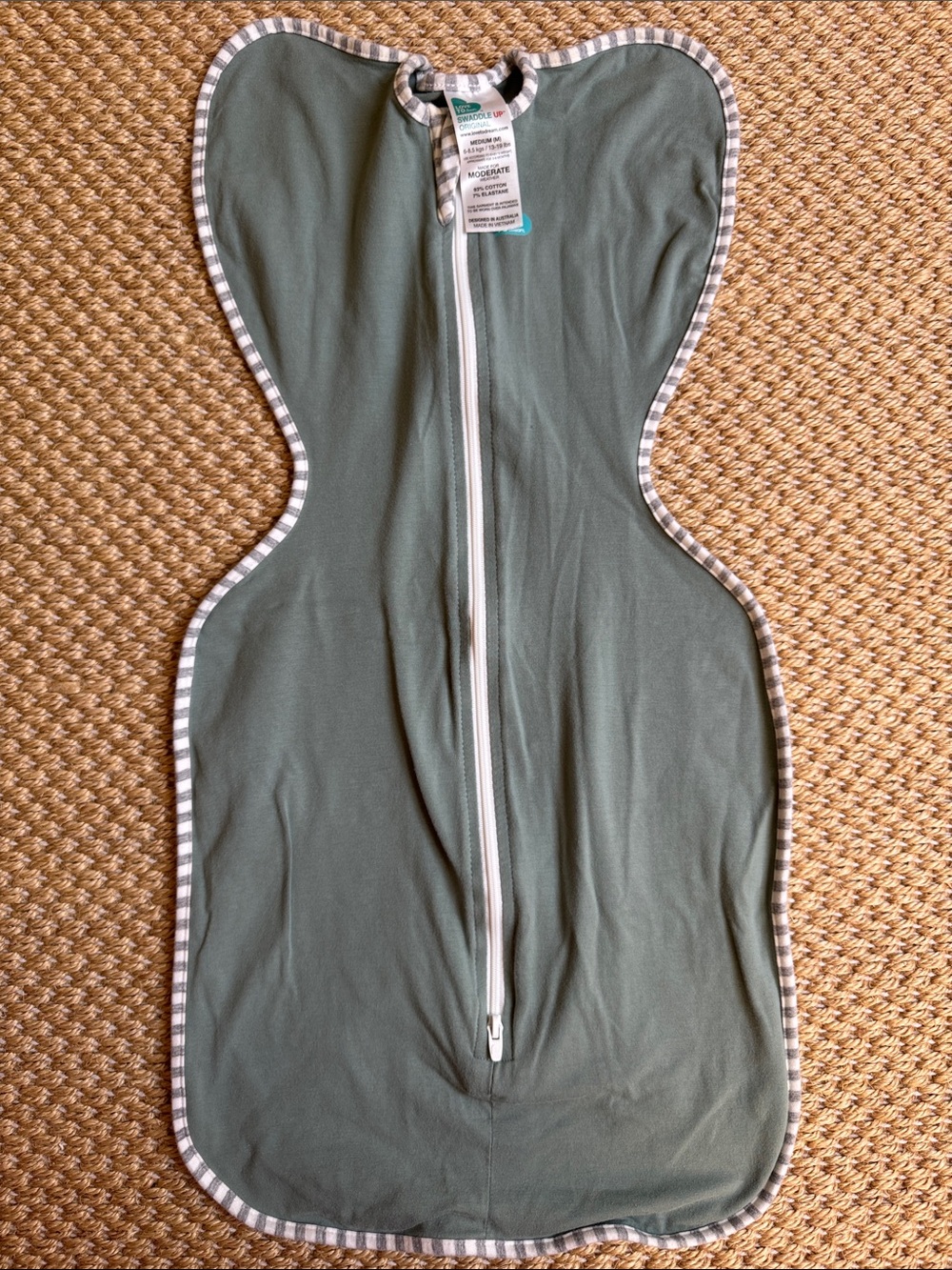 Love to Dream Olive Green Swaddle